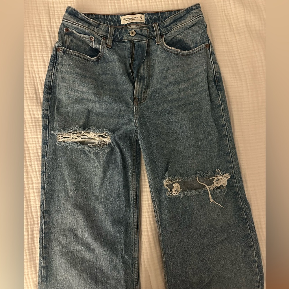 Abercrombie & Fitch Distressed Jeans